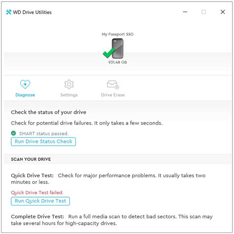 hard drive test failed return code 4|wd dashboard drive error codes.